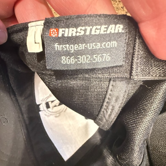 Firstgear‎ Hat Cap Stretch Fit One Size Black - Picture 9 of 10